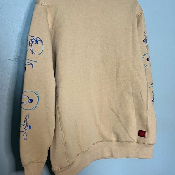 Clot apparel Tan Kung Fu Practice Sweatshirt - Picture 9 of 10